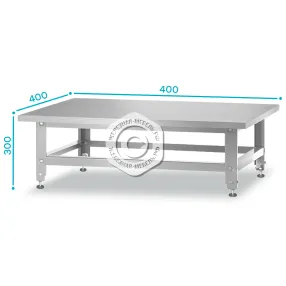 подтоварник технологический пдтн 400х400х300 «norma inox»