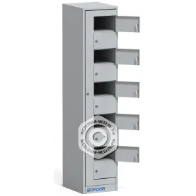 шкаф для личных вещей на 10 ячеек, общая дверца (1820х380х450)