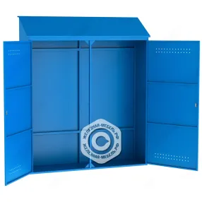 металлический шкаф для рампы 2000х500х2400 мм