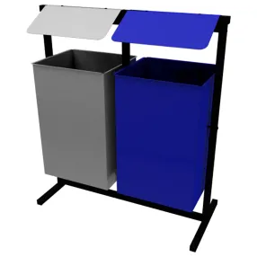 урны для раздельного сбора мусора «тандем»