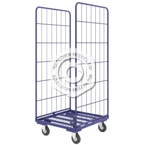 ролл контейнер стандартный к 1 окрашенный без колес