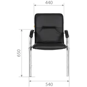 кресло для посетителя chairman 850 н