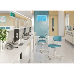 кресло высокое кр24-в с подлокотниками (каркас нейлон и стекловолокно)