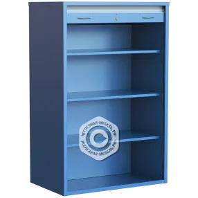 шкаф металлический роллетный шрл-900 (3 полки)