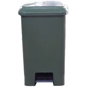 мусорный контейнер мкт-60 полимерный 60л., с педалью, с пакетодержателем