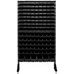 стеллаж с пластиковыми ящиками 1801-8/6/1 ch