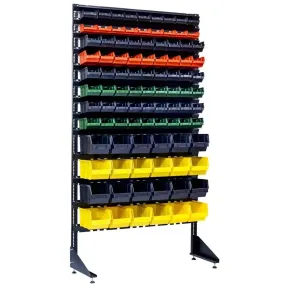 стеллаж с пластиковыми ящиками 1801-2/6/4 ch-kombo