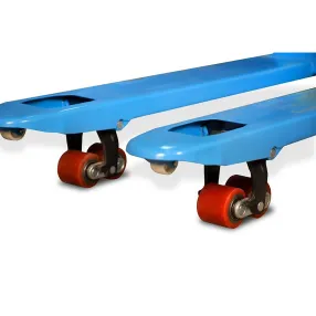 тележка гидравлическая 2500 кг 1150 мм tor rhp(bf) (полиуретановые колёса)