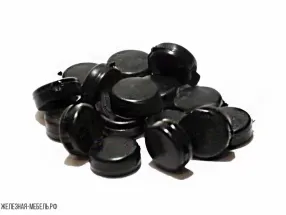 пластмассовые пломбы для проволоки 10 мм (с металлической вставкой)