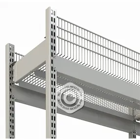стеллаж торговый четырёхопорный 25 серия