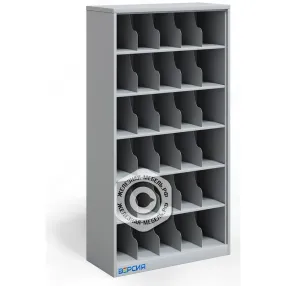 шкаф для 30 противогазов хпг-30, без дверей (1500x870x380)