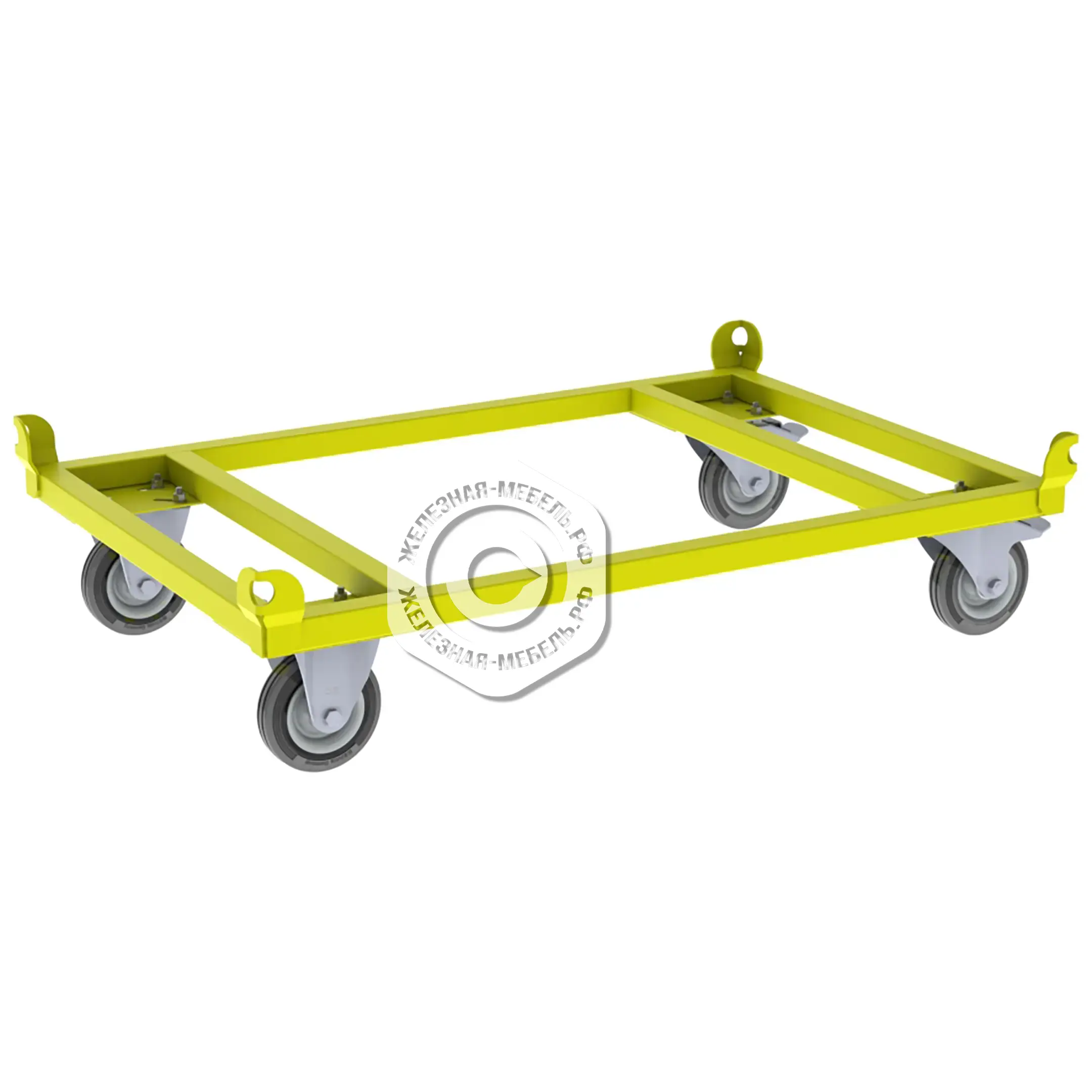 тележка для транспортировки поддонов euro, 300х1200х800 (без колёс)